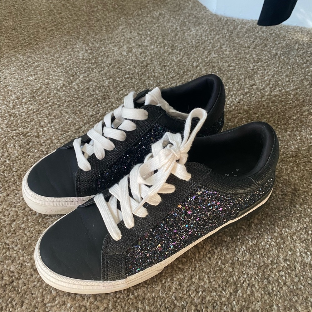A new day target black sparkle sneakers